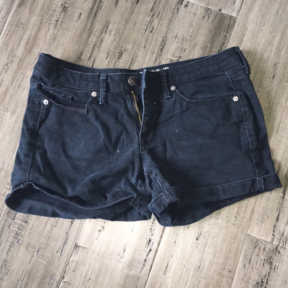 Black shorts